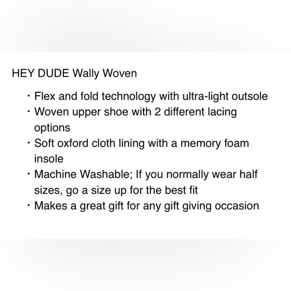 Hey Dude Mens Wally Woven Loafers - Picture 12 of 12